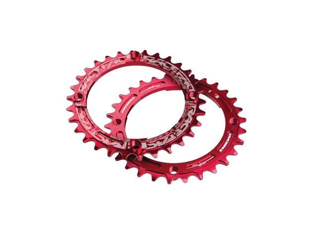 Зірка RaceFace CHAINRING,NARROW WIDE,104X34,RED,10-12S