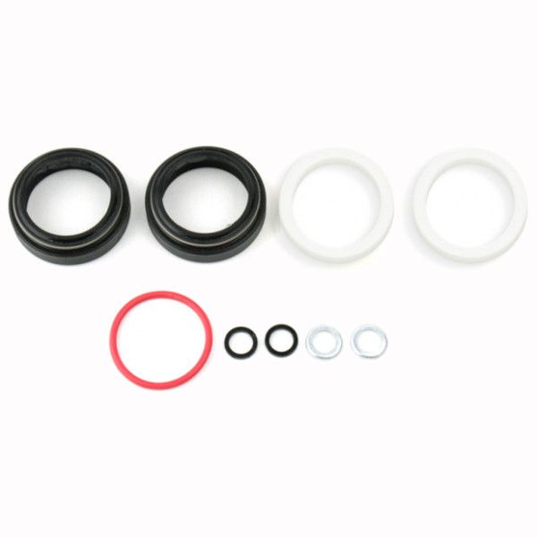 Сальники RockShox Upgrade Kit - 30mm Black Flangeless Low Friction Seals (Includes Dust Wipers & 10mm Foam Rings) - Judy Silver/Judy Gold (BOOST™ FORKS)