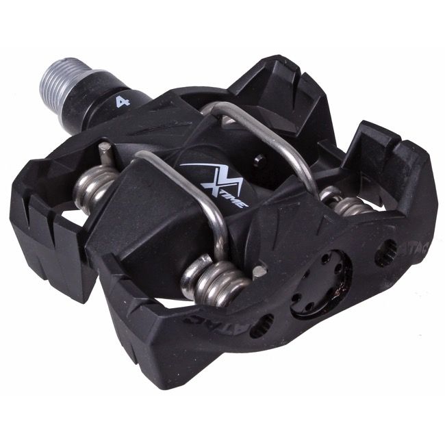 Педалі контактні TIME ATAC MX 4 Enduro pedal, including ATAC easy cleats, Black