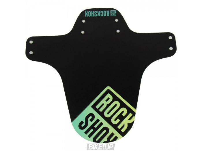 Крило RockShox MTB Fender Black with Teal/Yellow Fade Print