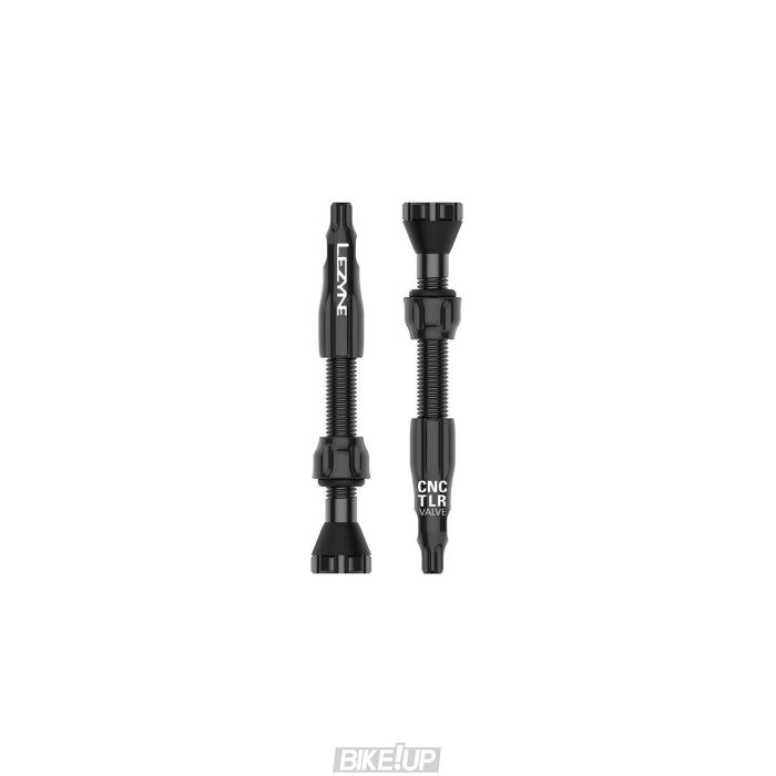 Ніпель для безкамерки Lezyne CNC TLR VALVE 44MM Чорний Y14