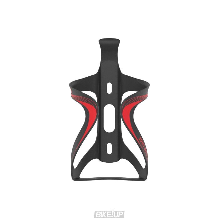 Фляготримач Lezyne CARBON TEAM CAGE Чорний матовий/Червоний Y14