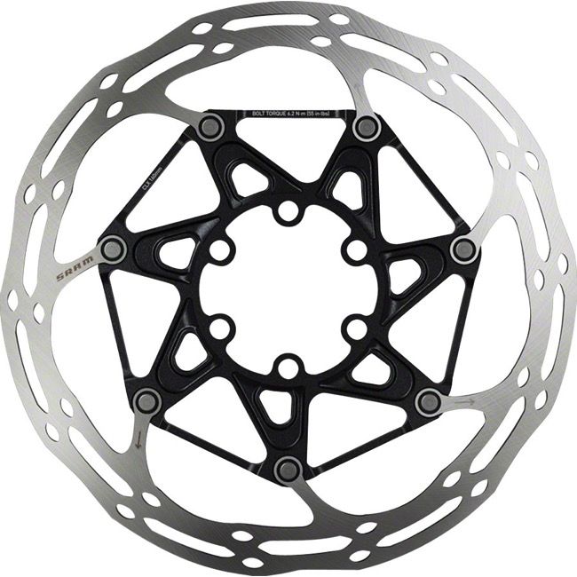 Ротор ROTOR CNTRLN 2P 180MM BLACK ST ROUNDED