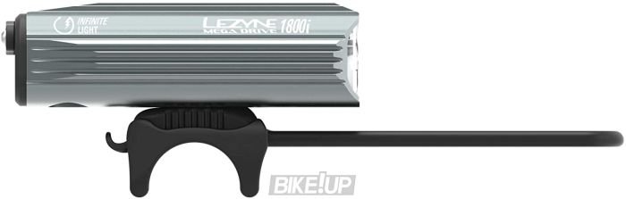 Переднє світло Lezyne MEGA DRIVE 1800i Сірий 1800 люменів Y13