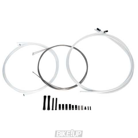 Тросик SLICKWIRE PRO AM SLICKWIRE PRO ROAD BRK CBL KIT 5 WHT