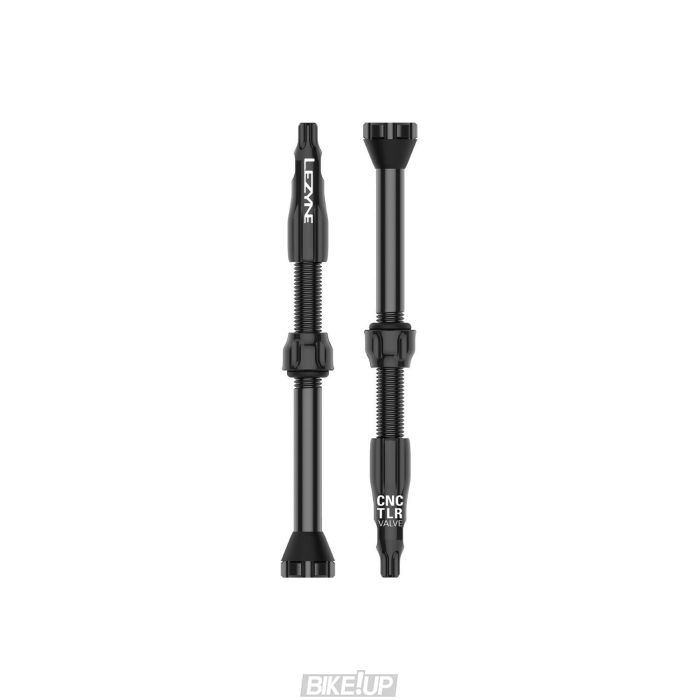 Ніпель для безкамерки Lezyne CNC TLR VALVE 60MM Чорний Y14