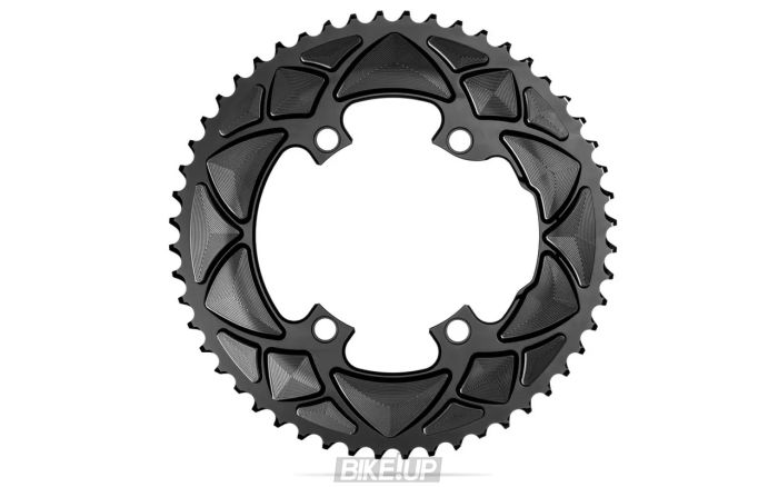 110x4 BCD 9100/8000 зірка шатунів  асиметрична, 36T, Black