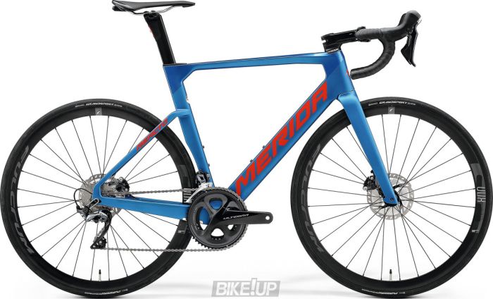 Велосипед шосе MERIDA REACTO 6000 Glossy Blue Matt Blue Red