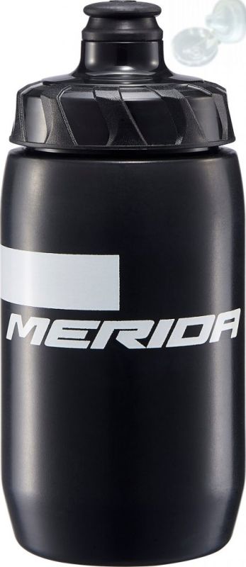 Фляга MERIDA Bottle Stripe Black White 500ccm with cap