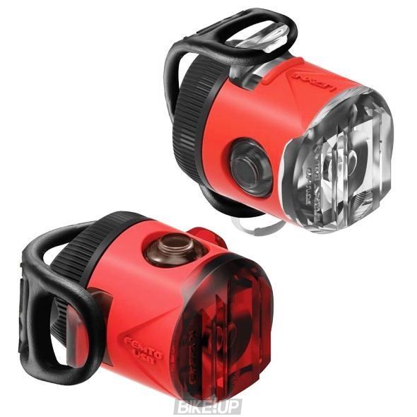 Комплект світла Lezyne FEMTO USB DRIVE PAIR Червоний 15/5 люменів Y13