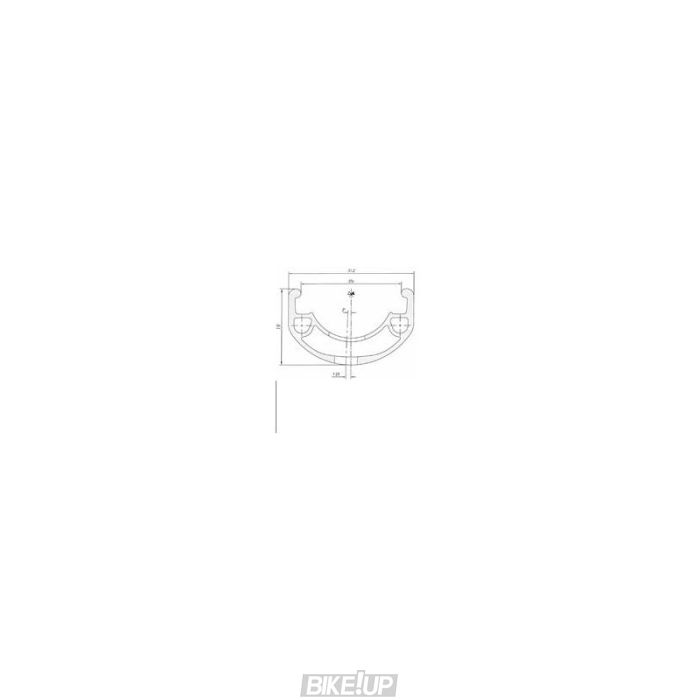 Обід Mach1 MAXX  27.5&quot; DISK 32отв., TLR, FV, чорний
