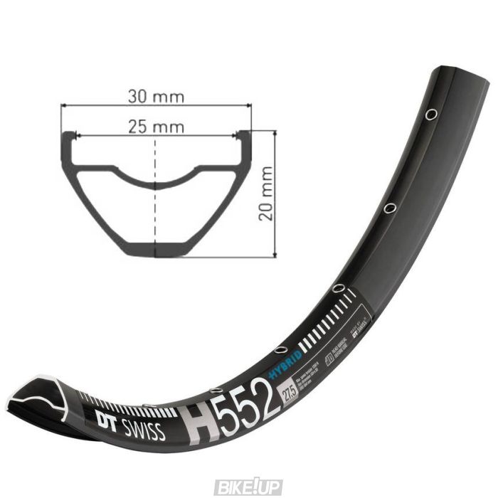 Обід DT SWISS H 552 27x30 DISK BRAKE 28отв.