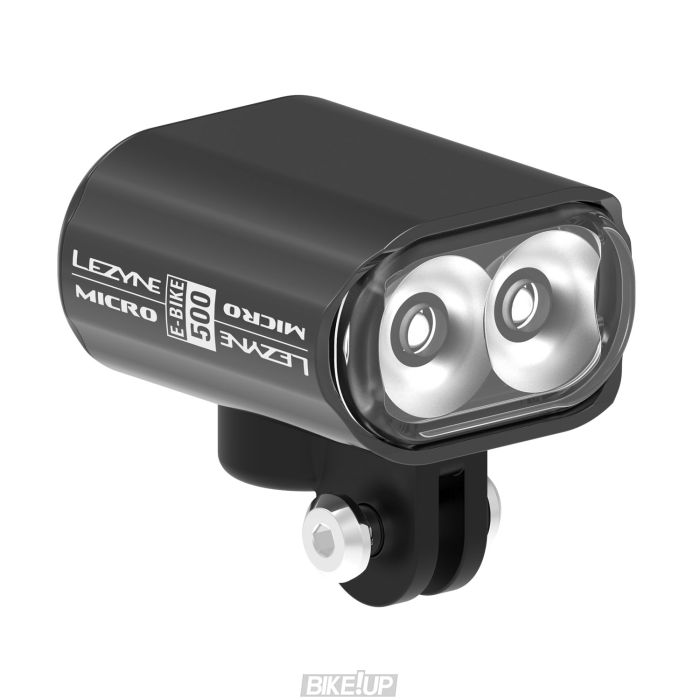 Переднє світло для електровелосипеда Lezyne EBIKE MICRO DRIVE 500 Чорний 500 люменів Y14
