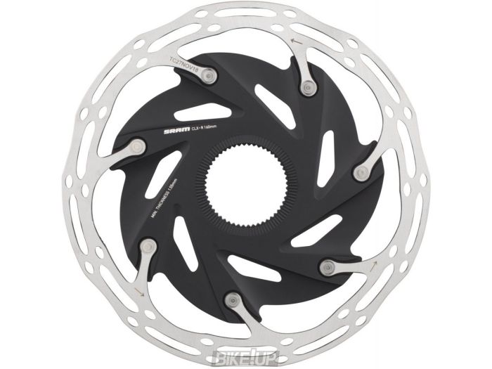 Ротор гальмівний SRAM Centerline X Road 2 шт CenterLock 160mm Black Rounded