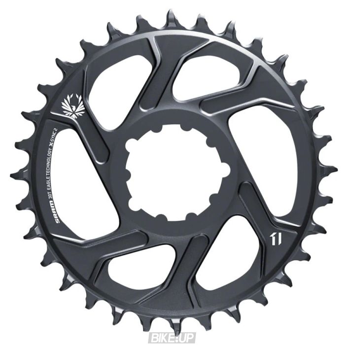 Зірка SRAM X-SYNC 2 30T Direct Mount 3mm Offset Boost Eagle Cold Forged Lunar Grey (finish of GX Eagle C1 matches crank arms)
